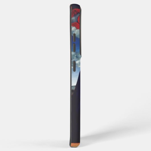 Coque Samsung Galaxy Vierge Marie avec Bébé Jésus et les chérubins roug (Côté droit)