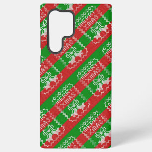 Coque Samsung Galaxy Vilain pull motif sonnettes Joyeux fils Xmas