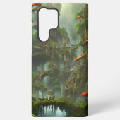 Coque Samsung Galaxy Ville Secrète Dans La Rainforest (Verso)