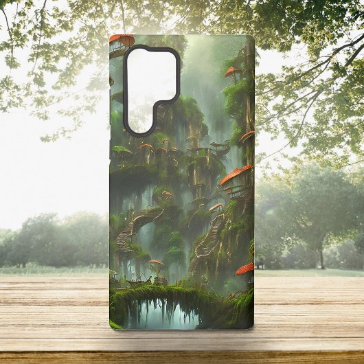 Coque Samsung Galaxy Ville Secrète Dans La Rainforest