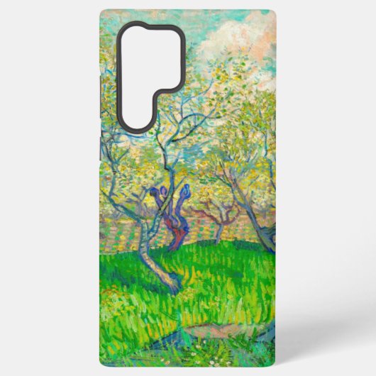 Coque Samsung Galaxy Vincent van Gogh Orchard à Blossom (Verso)
