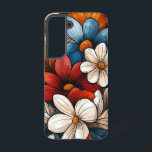 Coque Samsung Galaxy Vins de cendres<br><div class="desc">Les vignes qui coulent s'enchevêtrent sur un fond lumineux.</div>