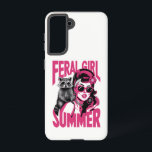 Coque Samsung Galaxy Vintage Feral Girl été Opossum Funny Raccoon<br><div class="desc">Vintage Feral Girl été Opossum Funny Raccoon</div>