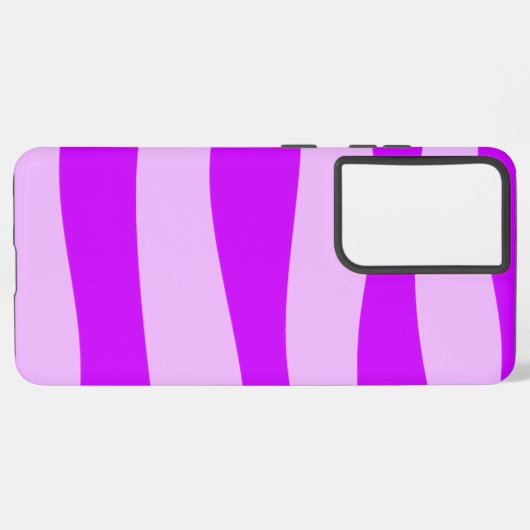 Coque Samsung Galaxy Violet alterné minimal (Côté gauche)