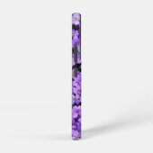 Coque Samsung Galaxy Violet Fleurs de printemps Violets (Côté droit)