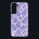 Coque Samsung Galaxy Violette aquarelle fleurs lilas<br><div class="desc">Fleurs Lilac peintes à l'aquarelle. Motif fabriqué dans Photoshop.</div>