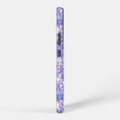 Coque Samsung Galaxy Violette aquarelle fleurs lilas (Côté droit)