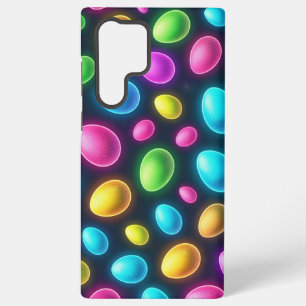 Coque Samsung Galaxy Vivement coloré/néon Œuf de Pâques/Printemps