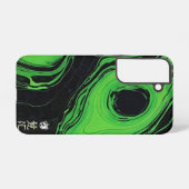 Coque Samsung Galaxy Vivid Green Marble (Verso Horizontal)