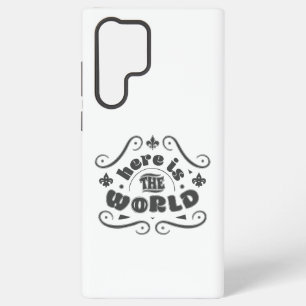 Coque Samsung Galaxy Voici le monde