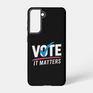 Coque Samsung Galaxy Vote Élection 2024 Voter Démocrate Politique