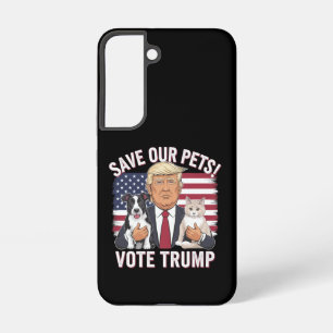 Coque Samsung Galaxy Votez Trump Sauvez Nos Animaux de Compagnie Chats