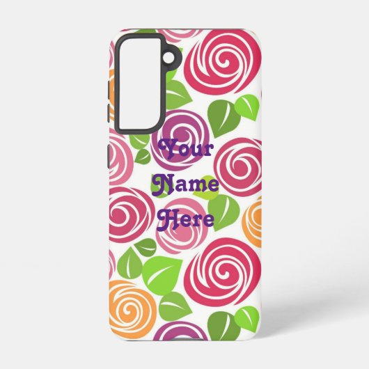 Coque Samsung Galaxy Votre nom ici - Conception personnalisée (Verso)