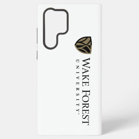 Coque Samsung Galaxy Wake Forest University Wordmark (Verso)