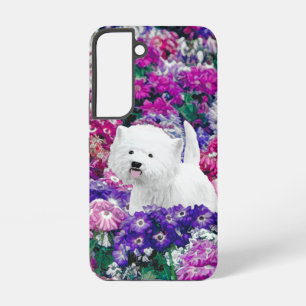 Coque Samsung Galaxy West Highland White Terrier Peinture Chien Art