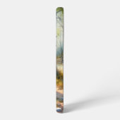 Coque Samsung Galaxy Whimsical Girl Dancing Through Birch Forest (Côté gauche)