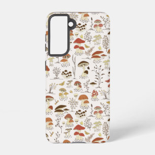 Coque Samsung Galaxy Whimsical Woodland Champhrooms Motif