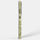 Coque Samsung Galaxy William Morris Fleur verte tournesol (Côté droit)