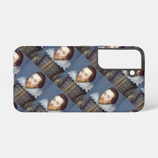 Coque Samsung Galaxy William Shakespeare (Verso Horizontal)