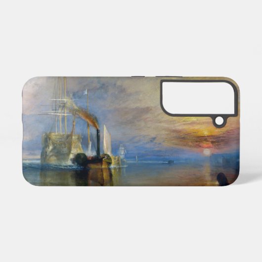 Coque Samsung Galaxy William Turner - Le Fighting Temeraire (Verso Horizontal)
