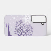 Coque Samsung Galaxy Winter Tree Melody Galaxy Coque (Verso Horizontal)