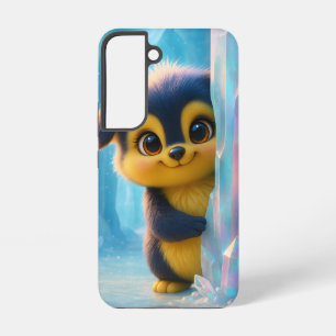 Coque Samsung Galaxy Wuffoo Molli Mignon Kawaii Chien Grotte de glace