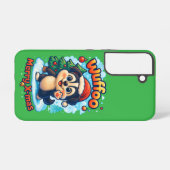 Coque Samsung Galaxy Wuffoo Surffie Merry X-mas Kawaii 3D Holiday (Verso Horizontal)