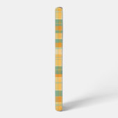 Coque Samsung Galaxy Yellow and Green Tartan Plaid Pattern (Côté gauche)