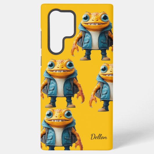 Coque Samsung Galaxy Yellow Casing Samsung Galaxy S22 Ultra (Verso)