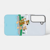 Coque Samsung Galaxy Yogi Bear et Boo Boo Fun Canoe Adventure (Verso Horizontal)