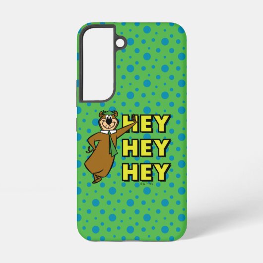 Coque Samsung Galaxy Yogi Bear Hey Hey Hey (Verso)