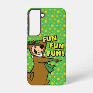 Coque Samsung Galaxy Yogi l'ours amusant amusant amusant