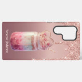 Coque Samsung Galaxy Yummy Boba Bubble Lait Thé Dessert (Verso Horizontal)