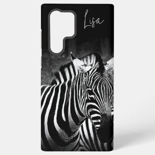 Coque Samsung Galaxy Zèbres noir et blanc personnalisé Samsung Coque