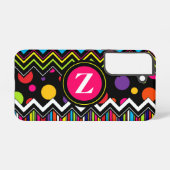 Coque Samsung Galaxy Zig Zag & Dots (Verso Horizontal)