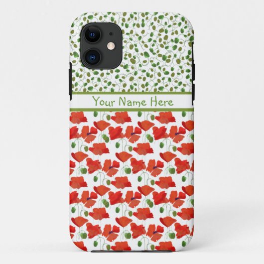 Coque Scarlet Poppies Mix'n'Match iPhone 5/5s (Dos)