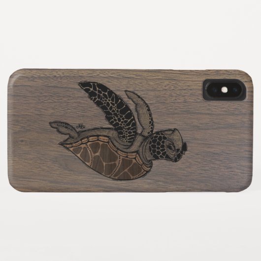Coque Sea Turtle iPhone/iPad/Samsung (Dos (Horizontal))
