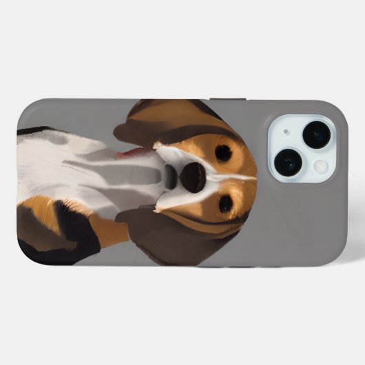 Coque SmartPhone beagle (Verso (horizontal))