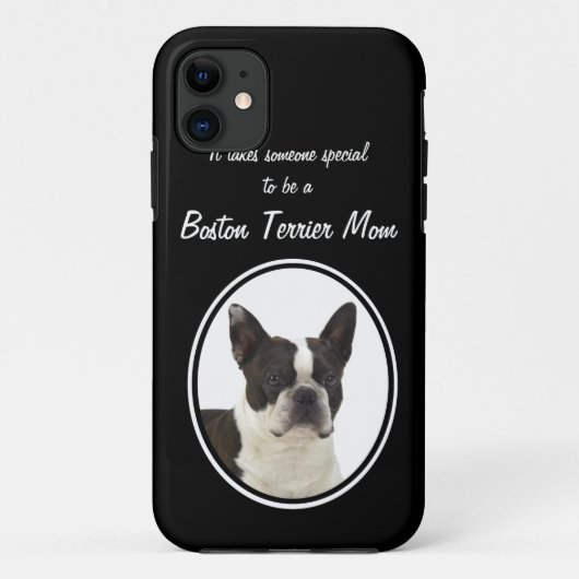 Coque Smartphone Boston Terrier (Dos)