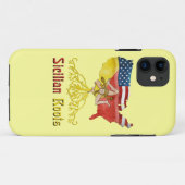 Coque Smartphone Sicilian Roots américain (Dos (Horizontal))