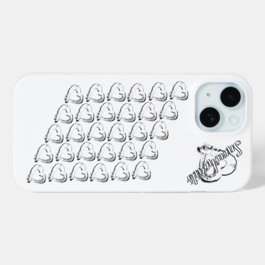Coque Snowheart iPhone 15 (Verso (horizontal))