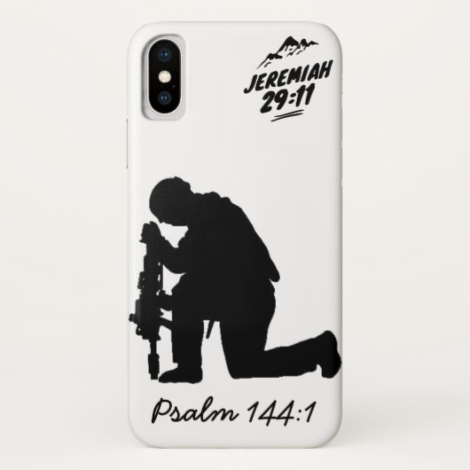 Coque Soldier iPhone X (Dos)