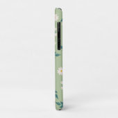 Coque sophistiqué Floral iPhone 11 (Dos/Gauche)