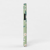 Coque sophistiqué Floral iPhone 11 (Dos/Droite)