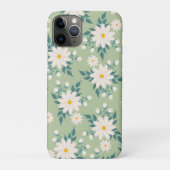 Coque sophistiqué Floral iPhone 11 (Dos)