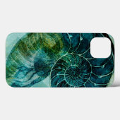Coque spirale Turquoise (Verso (horizontal))
