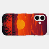 Coque Sunset iPhone 16 (Verso (horizontal))