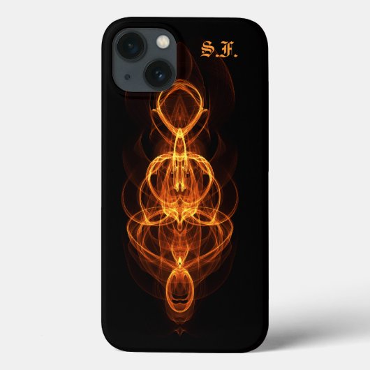 Coque symétrique Fire iPhone 6 (Verso)