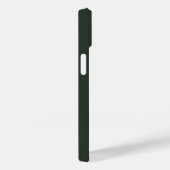 Coque téléphone élégante or et vert forêt (Verso / Droite)