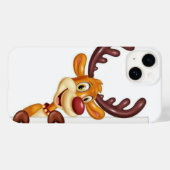 Coque Téléphone "Renne Rigolo" (Verso (horizontal))